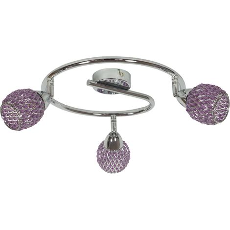 Lampada da soffitto cromata Candellux CLEAR 98-06936
