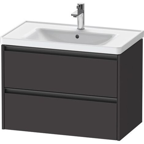 DURAVIT K25283080800000 Meuble mural WTU Ketho 2, 2 tiroirs
