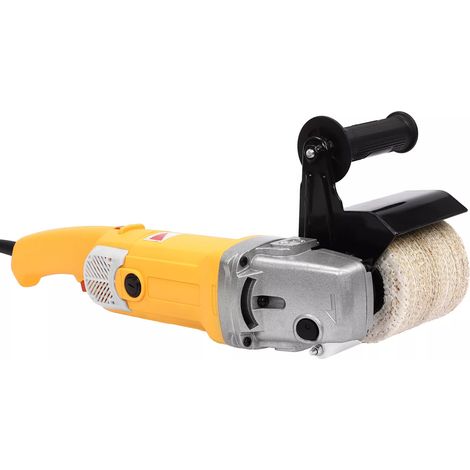 1400W Machine de satinage polisseuse rectifieuse brosse rectifieuse rouleau, machine à satiner électrique 8 vitesse réglable (1/5)