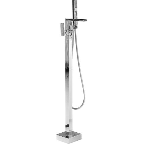 Miscelatore per Vasca Freestanding in Argento Cromato Moderno 118 cm Boyoma