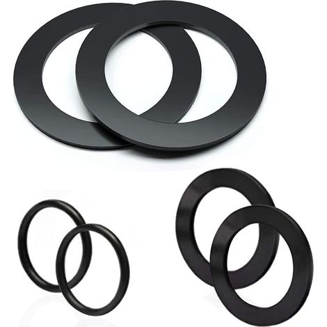 6x Plunge Valve Seals for Intex 10745, Pool Rubber Washer Replacement Parts for P6029 Pool Cleaner, 1/4 Inch O-Rings (1/5)