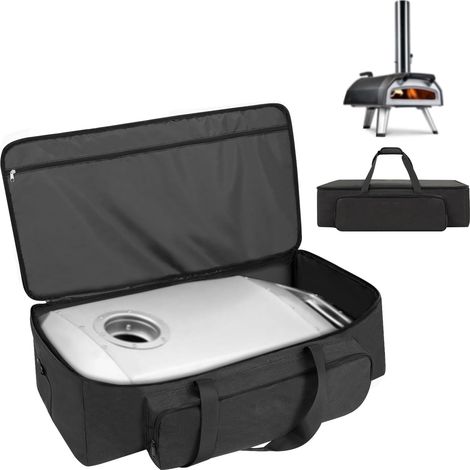 Sac de transport pour four à pizza compatible avec Karu 12 et Karu 2, sac de transport pour accessoires de four à pizza, sac de transport extérieur, avec poches de cheminée, imperméable, robuste (1/5)