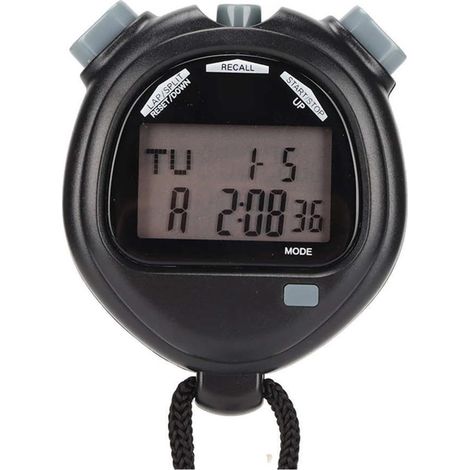 Chronomètre Électronique Multifonctionnel À 2 Lignes, Minuterie De Sport Numérique for La Natation, La Course À Pied, Outil De Chronométrage D'entraînement (1/5)