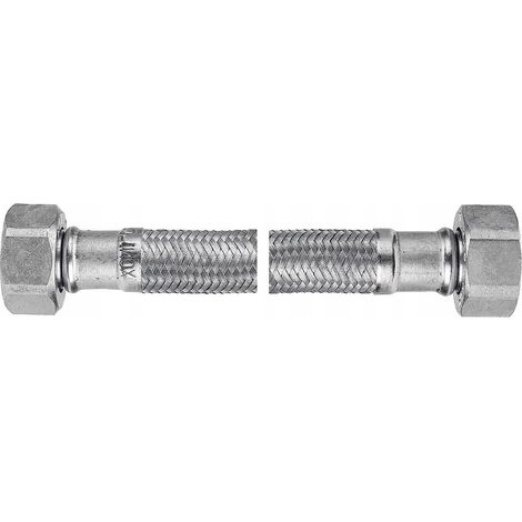 Novaservis Ricambi - Tubo in acciaio inox M1/2" x M1/2"-50 cm 104/50