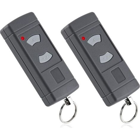 2 Pack Télécommande Garage Compatible avec Hormann HSE2-40, HSM4-40, HS4-40, HSE4-40 pour Hormann 40,685MHz Boutons Gris Telecommande (1/5)