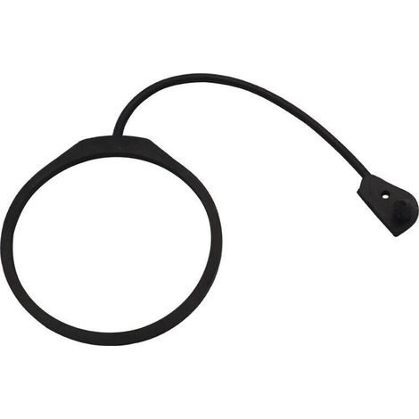 Convient pour la corde de traction du bouchon de réservoir de carburant Land Rover, corde anti-perte pour bouchon de réservoir de carburant LR053665 LR053666 LR008077 (1/5)
