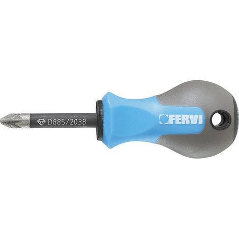 Tournevis cruciformes a pointe diamantee pz2 x 38 mm (1/2)
