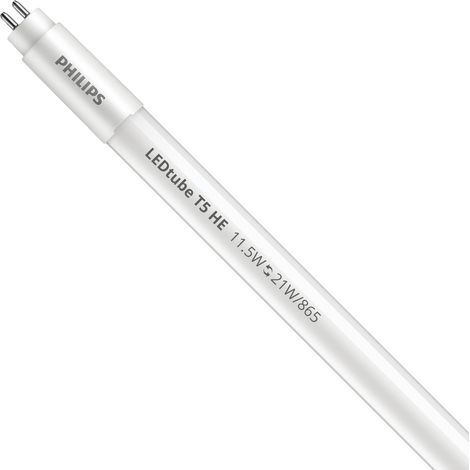 PHILIPS TUBE LED T5 MASTER (DIRECT 230V) HIGH EFFICIENCY 11.5W 1700LM - 865 LUMIÈRE DU JOUR 85CM - ÉQUIVALENT 21W