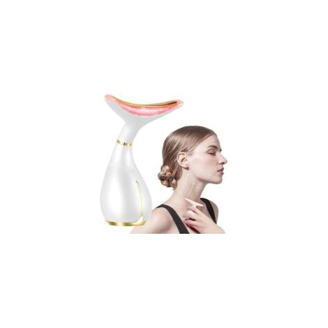 Masajeador facial antiarrugas con 45 niveles de calor y 3 modos de masaje, dispositivo de vibración de alta frecuencia para reafirmar y tonificar la piel, regalo ideal para el cuidado de la piel. - Cr (1/4)