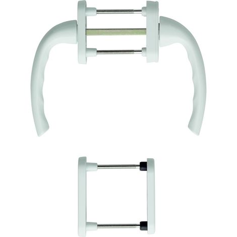 HOPPE® Fenstertürgriffgarnitur Tôkyô 0710RH/66N/U26/0710, Aluminium, 1927297