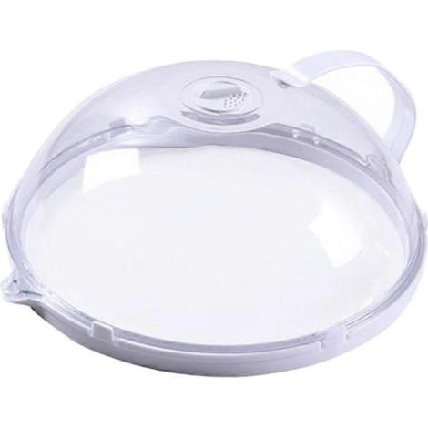 Couvercle anti-éclaboussures pour micro-ondes, protège le four des projections et le garde propre. (1/4)