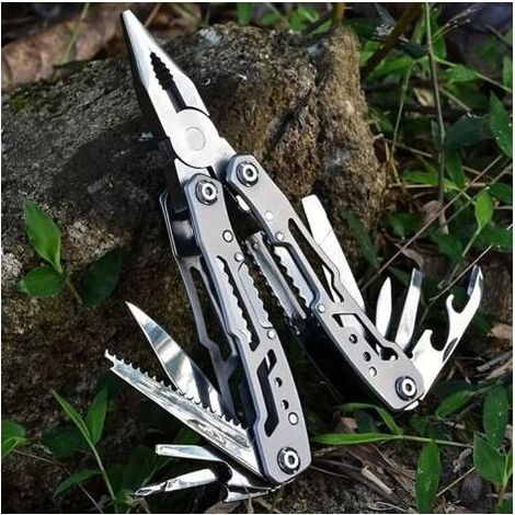 Ensemble d'outils de pinces portables et multifonctionnelles : Parfait pour le camping, l'utilisation industrielle et extérieure (1/5)