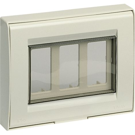 IP55-Kappe 3M 8000 Elfenbein VIMAR 13731.QA