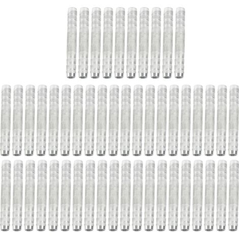 Aluminium-Schlauchverbinder mit Widerhaken für Klimaanlagenschläuche, 50 Stück, universell, hochfester Kältemittelanschluss, 1/2 Zoll Durchmesser, Außengewinde (1/5)