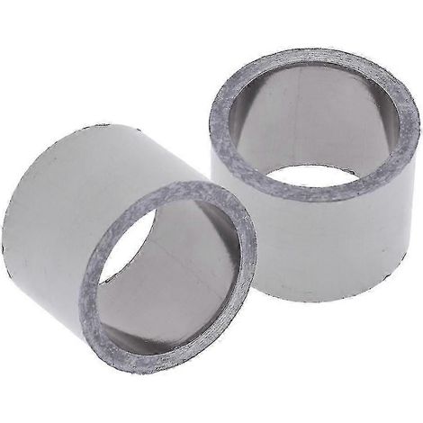 Deux joints de pot d'échappement compatibles avec motos de cross/mini-motos de cross/quads/scooters, diamètre extérieur 48 mm, diamètre intérieur 38 mm (1/5)