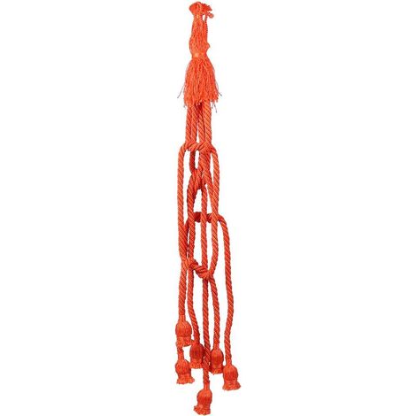 Lampadario a fune di nylon con attacco E27 – 6 luci per metro – 85-260V – stile country vintage – soggiorno / balcone / ristorante