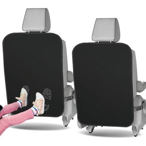 Protections de siège auto pour enfants - Protection imperméable pour le dossier, housses de dossier adaptées aux enfants, lot de 2 pièces (1/5)