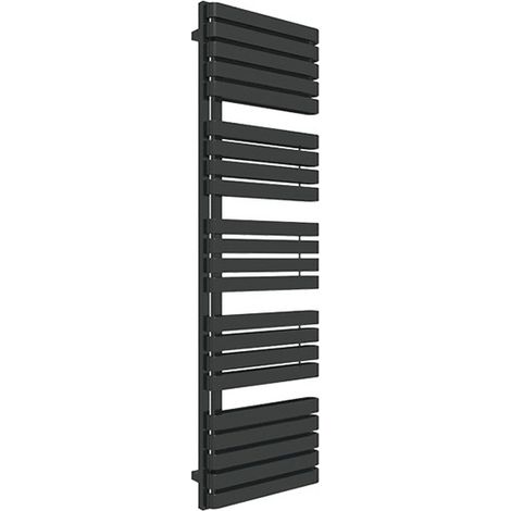 Scaldasalviette elettrico nero 1695mm di altezza e 500mm di larghezza - 1200 Watt - WAR1695/600SSOAE1N