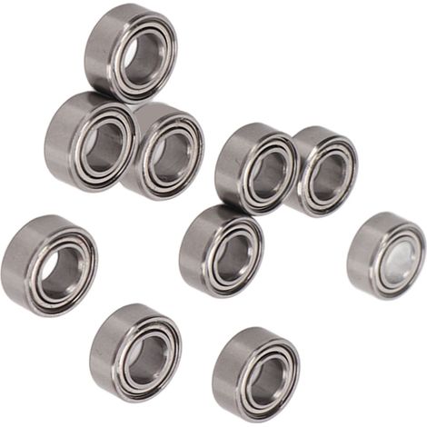 10 RC-Kugellager 10x5x4mm Stahl Zubehörset Teile für ZD Racing 10421 S (1/5)