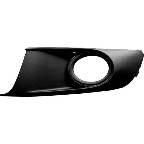 Grille de pare-choc avant gauche noire avec trou anti-brouillard Volkswagen Touran 2 2010-2015