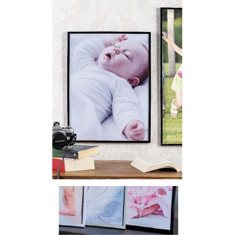 Cornice portafoto da parete in pvc 30 x 40 cm 3 Colori (1/3)