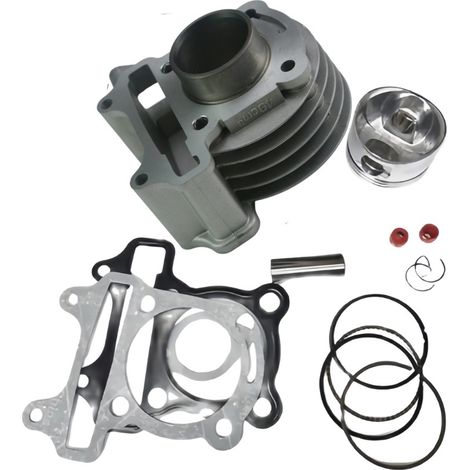 Kit cylindre GY6 50 80cc 39mm – Piston et cylindre pour moteur de scooter (1/4)