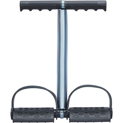 Corda elastica per allenamento dei muscoli addominali, attrezzo a molla, attrezzo per esercizi per le gambe, attrezzo per snellire la pancia, strumento per lo sviluppo muscolare per allenamento yoga e (1/5)
