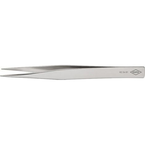 Precisione Pinzette, Forma Affilato, Inossidabile, Picchi Antiriflesso Opachi: Dritto, Tagliente, Restringere, Superfici Lisce Di Presa, La Superficie Del Nichel