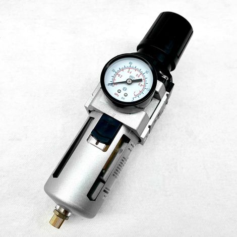 Filterdruckminderer Luftfilter Wasserabscheider Druckminderer 1/2 Zoll (1/5)