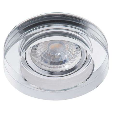 Projecteur 1xLED Gx5.3 classe III 12V IP20 morta B CT-DSO50-SR argent 22117