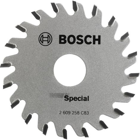 Bosch – Kreissägeblatt 65mm – 2609256C83 – Hartmetall – 20 Zähne – für Hartholz und Metall – 1 Stück (1/2)