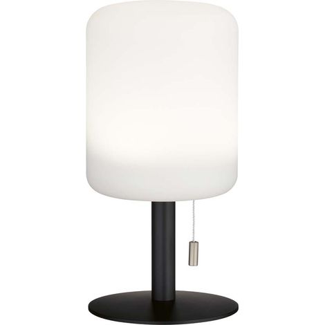 Tischleuchte Außenleuchte Gartenlampe LED RGB Akku IP44 H 25 cm Zugschalter (1/5)