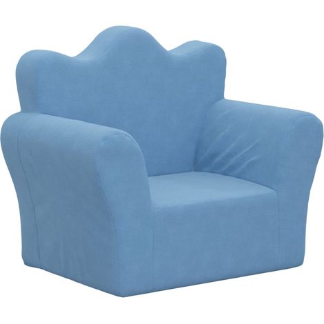 Canapé pour enfants,Sofa pour Salon,Banquette bleu peluche douce CDS75306 (1/5)