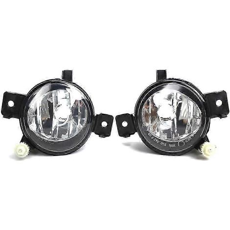 Lot de 2 feux antibrouillard avant pour voiture (ampoules non incluses), compatibles avec BMW X5 E70 2011-2013 (références : 63177237433 et 63177237434). (1/5)