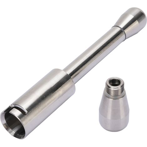 Goshyda Buzle de Bec de Vapeur de Machine à café en Acier Inoxydable, Cafetière à Vapeur Remplacement de la pour EC685, pour la Mousse de Lait Plus Riche et Plus Veloutée. (1/5)