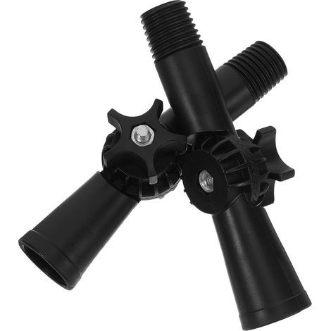 Rotating Angled Adapters, Sturdy Plastic, 22mm Thread, For Telescopic Pole, Window Cleaning (1/5)