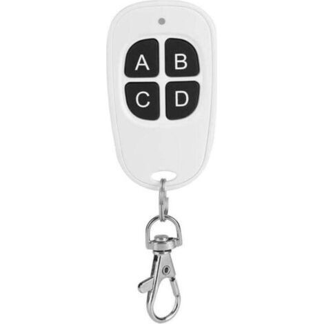 Commande à distance universelle pour porte de garage, XU, émetteur sans fil à 4 canaux 433 MHz, Compatible avec le code d'apprentissage 1527 - (1/4)