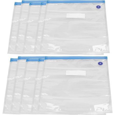 10-teiliges Set Vakuumbeutel für 3D-Druckerfilament mit Handpumpe, Verschlussclip und Oxidationsschutz (1/5)