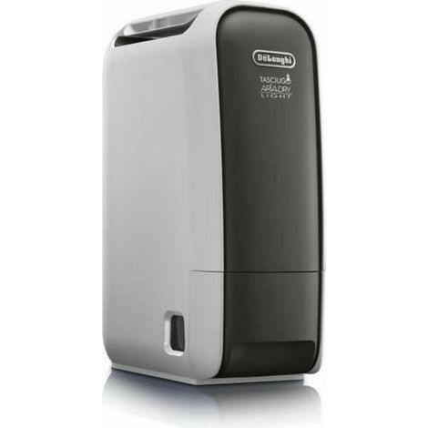 De'Longhi Tasciugo AriaDry Light DNS65 Deumidificatore,Antimuffa, Asciugabiancheria,Purificatore d'aria, Ionizzatore, 6L/24, Silenzioso senza compressore,TIMER e Autospegnimento, Maniglia, grigio (1/5)