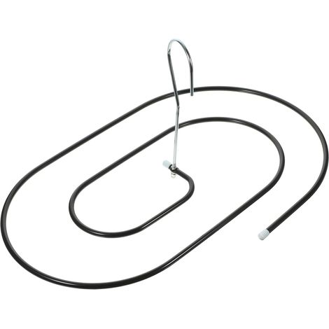 Cintre Spiralé pour Draps Et Couvertures Noir en Acier Solide, Étendoir à Linge Rotatif Multifonction, Séchoir Domestique Compact pour Balcon (1/5)