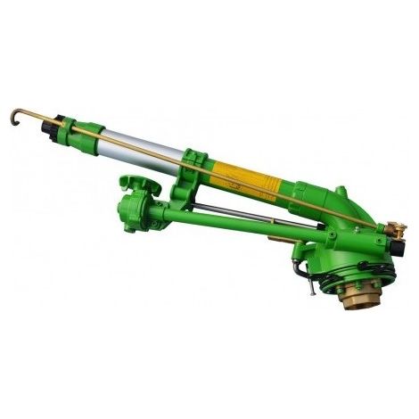 Suinga – Arroseur asperseur 2'' en métal – Angle d'irrigation réglable – Portée 25 à 57m – Pression 2 à 7 bars – Connexion 2 filetages femelles (1/5)