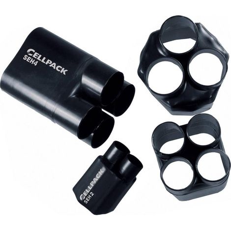 Cellpack 4010311020815 Tubo Termorretráctil negro 85 mm