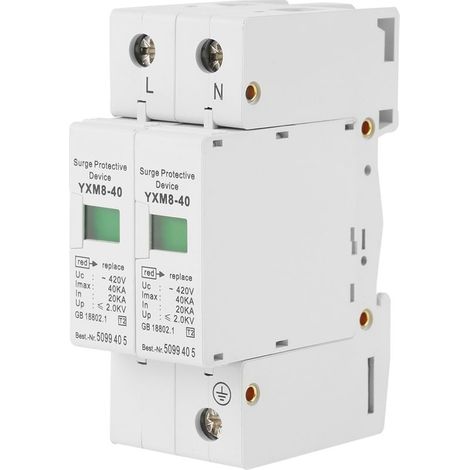 Zoternen Parafoudre 220V 2P 40KA - Protection Contre les Surtensions - Basse Tension (1/5)