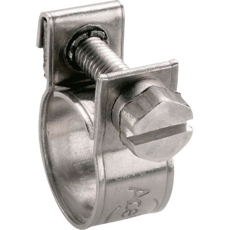 Collar Miniclamp Inox W4 Ancho Banda 9 Mm Bg 10 8 - 10