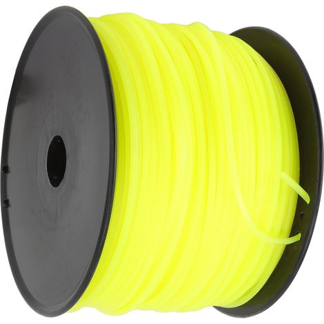 Fil de coupe-bordures quadruple de 3 mm pour tondeuse Husqvarna, jaune, 168 m / 551,2 pi (1/5)
