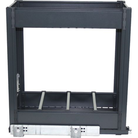 Combiné porte-bouteilles - Décor : Anthracite - Largeur : 359 mm - Pour caisson de largeur : 400 mm - GASPERIN (1/5)
