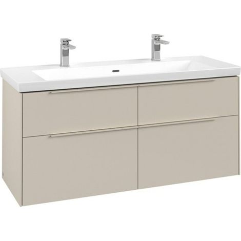 Villeroy & Boch Subway 3.0 Waschbeckenunterschrank, 4 Auszüge, (1/3)