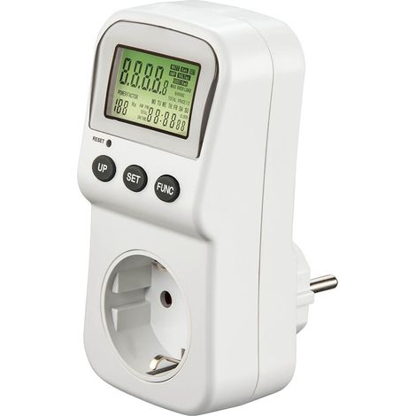 Compteur de consommation électrique pour prise HAMA 220V-AquaForge