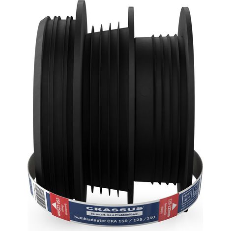 CRASSUS CRA10107 Kombiadapter CKA, TPE, 150-125/110mm, 1 Stk
