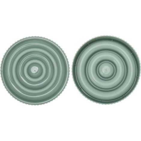 Gamelle pour animaux de compagnie à alimentation lente, anti-étouffement, antidérapante, favorise la digestion, Puzzle alimentaire pour petits et moyens chiens et chats, vert (1/5)